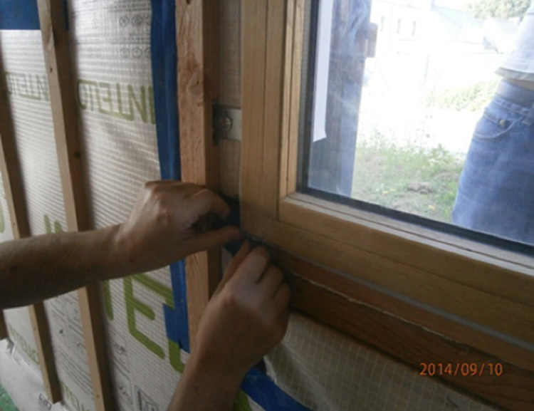test-chantier-2 Fixation d'une membrane d'étanchéité.